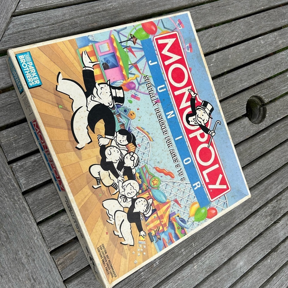 Monopoly Junior Board Game - Colorful Family Fun
